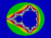 Coloured fractal image