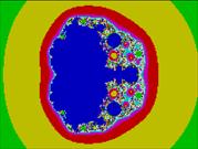Coloured fractal image