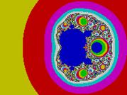 Coloured fractal image